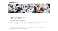 Desktop Screenshot of creativetriangle.co.uk